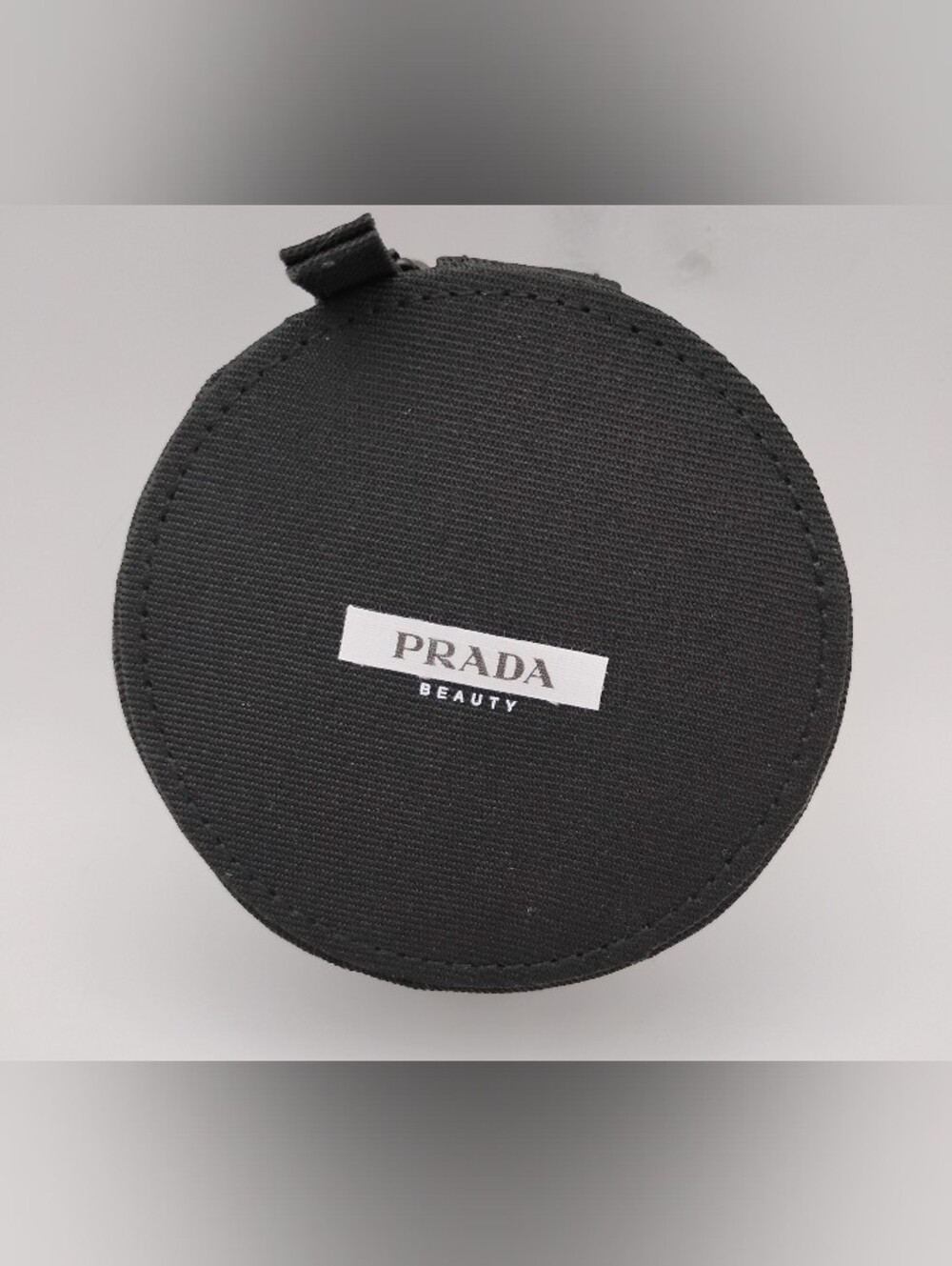 Prada Beauty Black Round Cosmetic Case - Picture 1 of 5